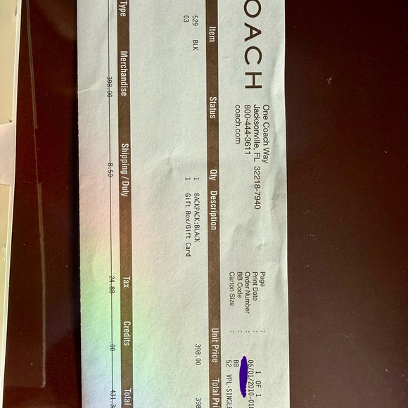 Authentic Leather Coach Backpack - Picture 14 of 14